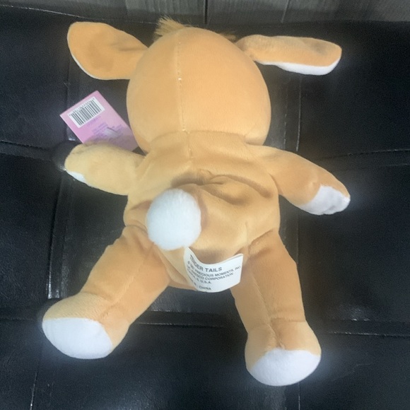 Precious Moments Tender Tails Baby Brown Bunny Rabbit Plush Beanie With Tag - Picture 10 of 11